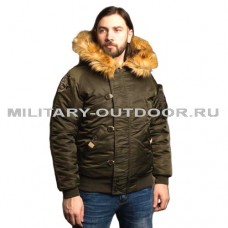 Denali N2B Military Olive Night Jacket